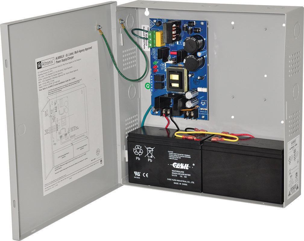 Altronix AL600ULX UL Pwrsppy 1224V, 6A GRY Cabnt