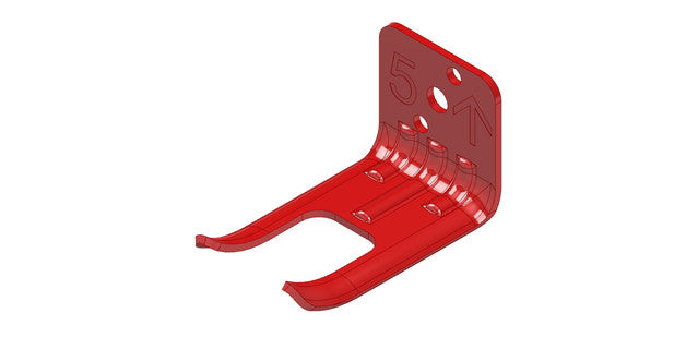 Amerex Fire 01521-P006 Bracket Wall 819 5AL Red Sales Pack of 6