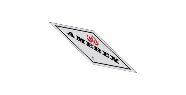 Amerex Fire 01613-P006 Decal Amerex Small Sales Pack of 6