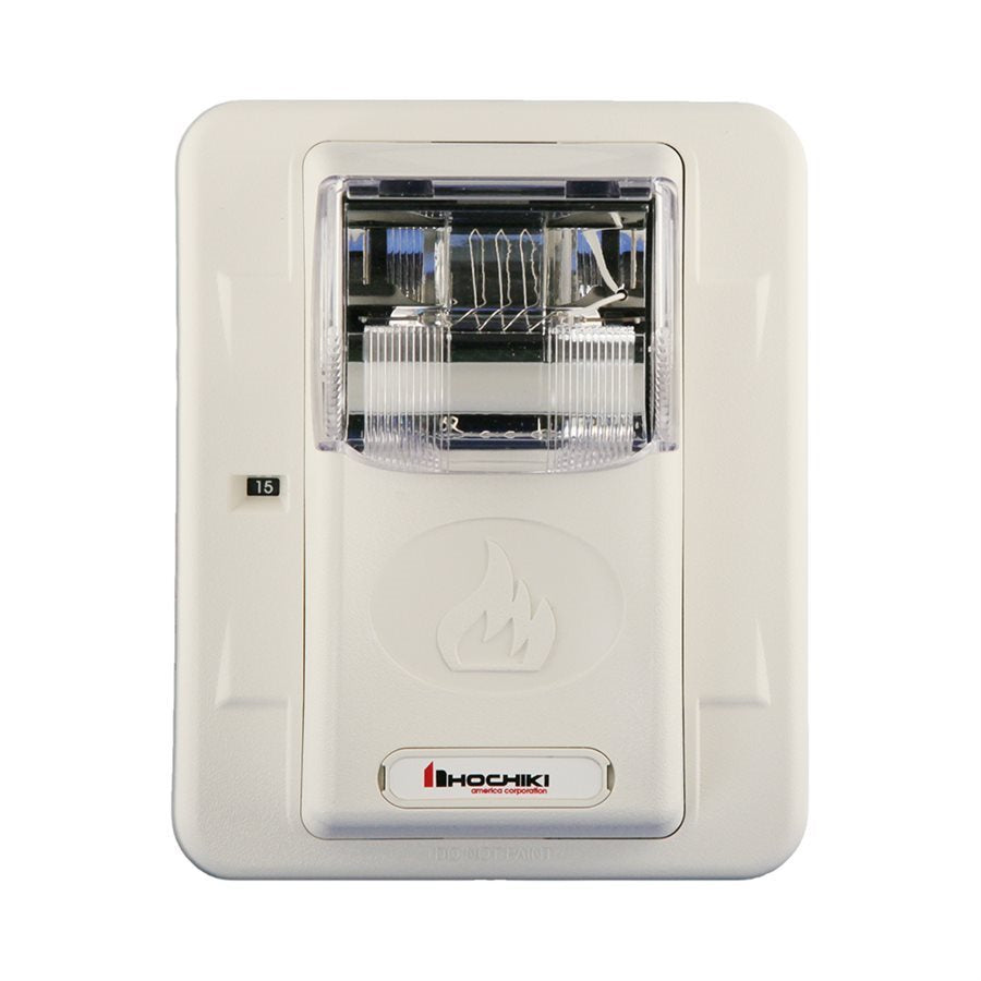Hochiki HES24-1575WW Strobe 24VDC, 15/75CD, Wall Mount, White - The Fire Alarm Supplier