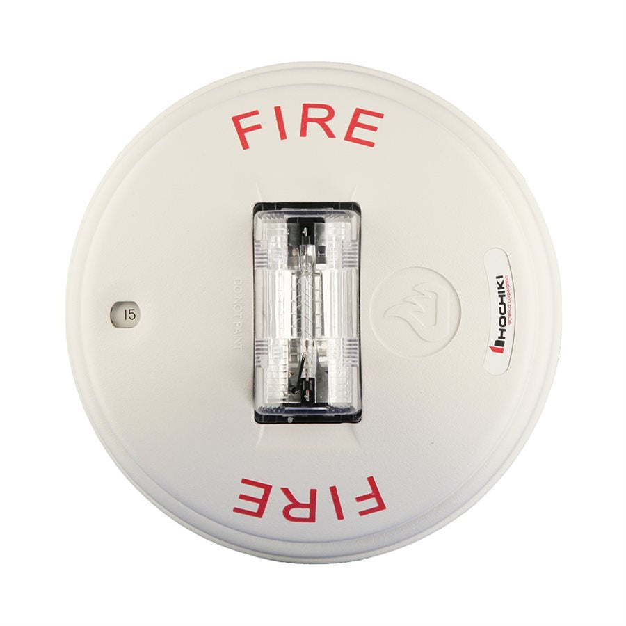 Hochiki 0500-06070 HCS24CW Ceiling Mount Strobe 24VDC 15/30/75/95/115/150CD White