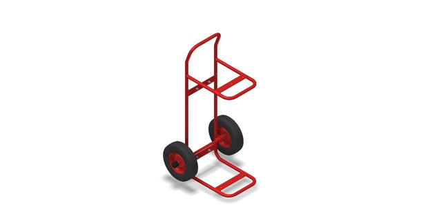 Amerex Fire 6074 Carr Assembly 50 Red with Whls