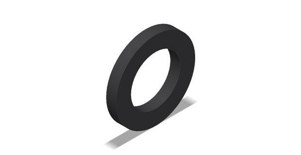 Amerex Fire 07247-P006 Gasket Hose 1 X 5/8 X 1/8 RUB Pack of 6