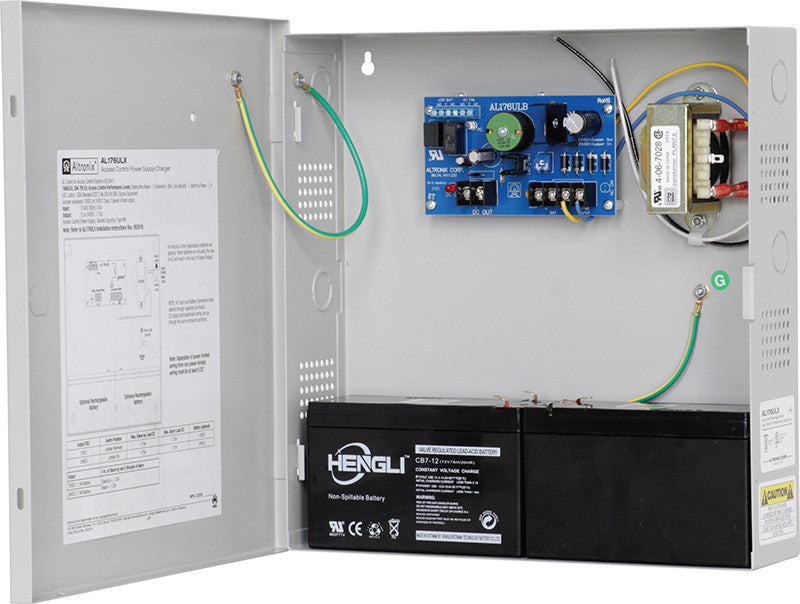 Altronix AL176ULX AL176UL 1.75A PSCGR LG CB
