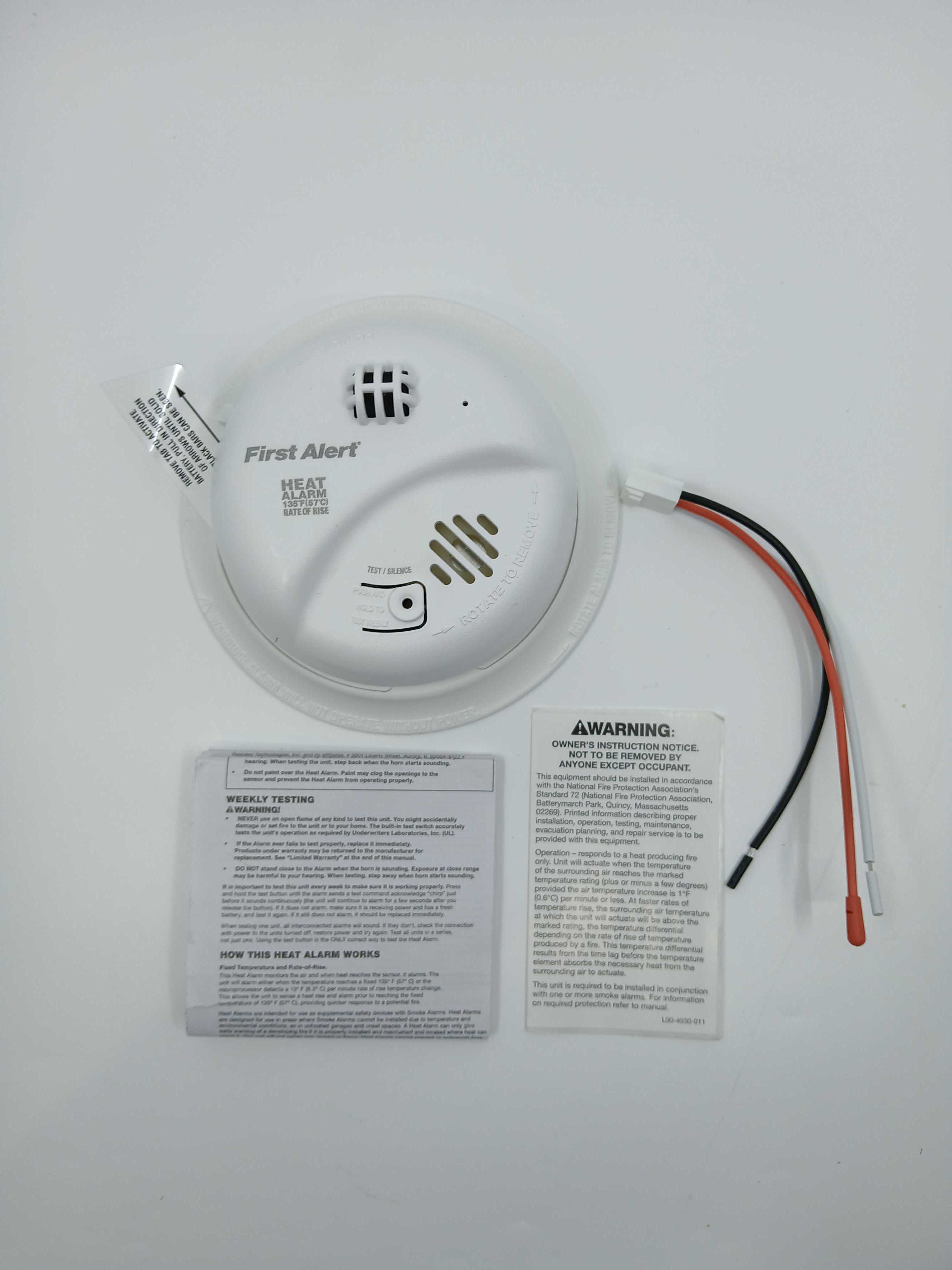 BRK HD6135FB Heat Alarm 135° Fixed and Rate of Rise - The Fire Alarm Supplier
