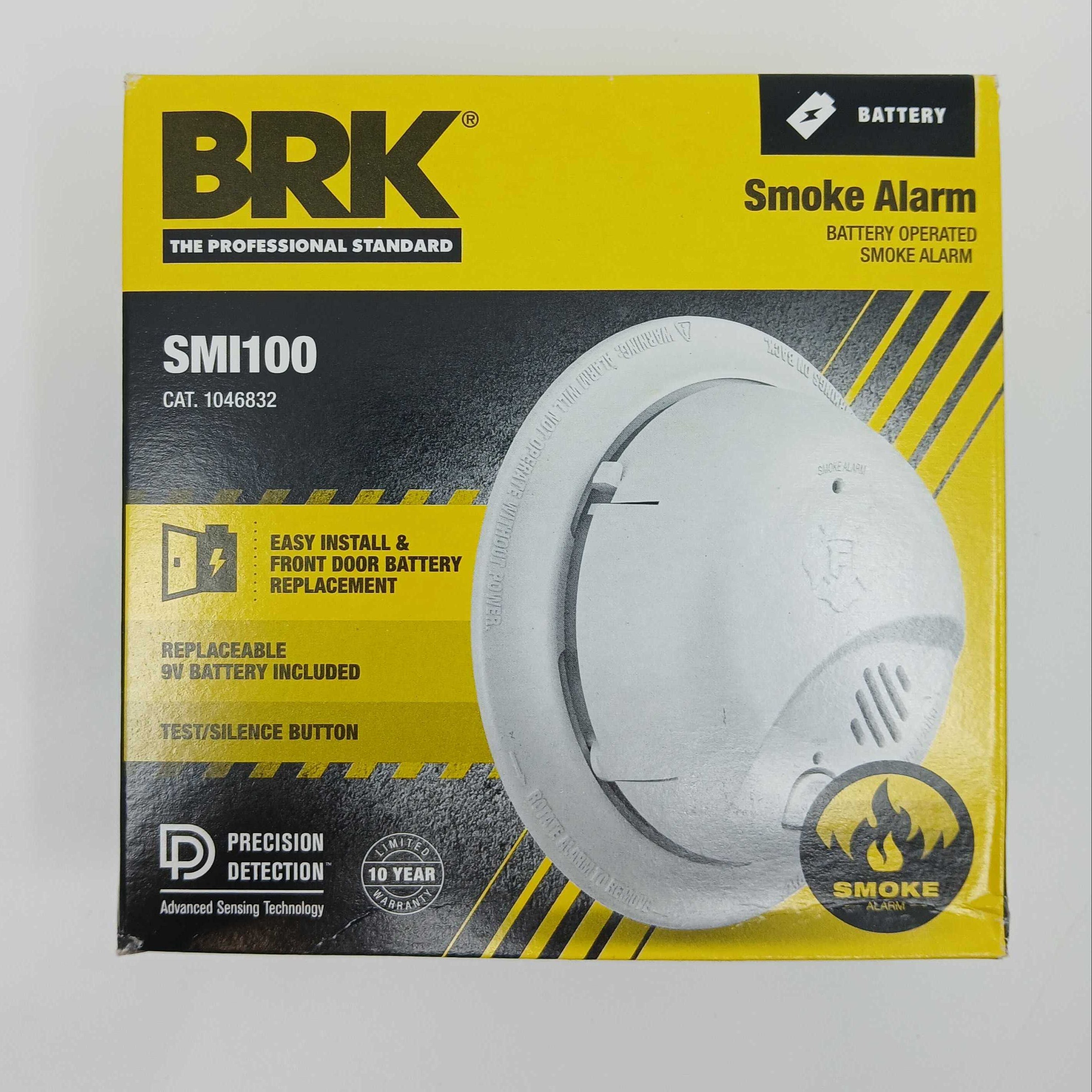 BRK SMI100 Battery-Operated Smoke Alarm (1046832)