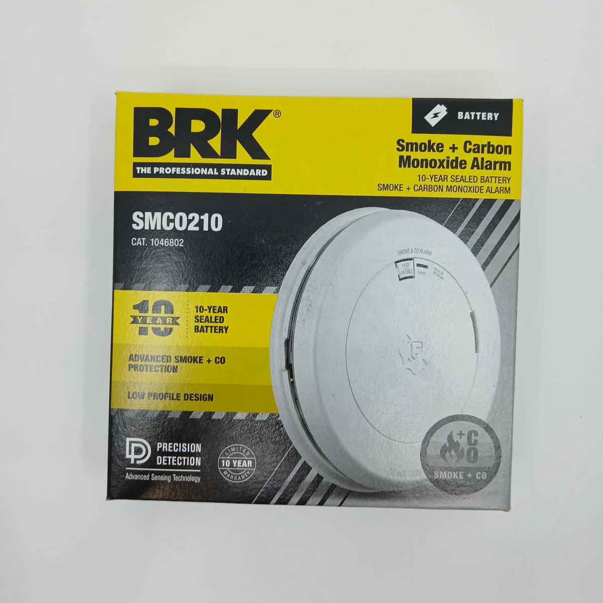 BRK SMCO210 10-Year Sealed Battery Smoke and CO Alarm (1046802)