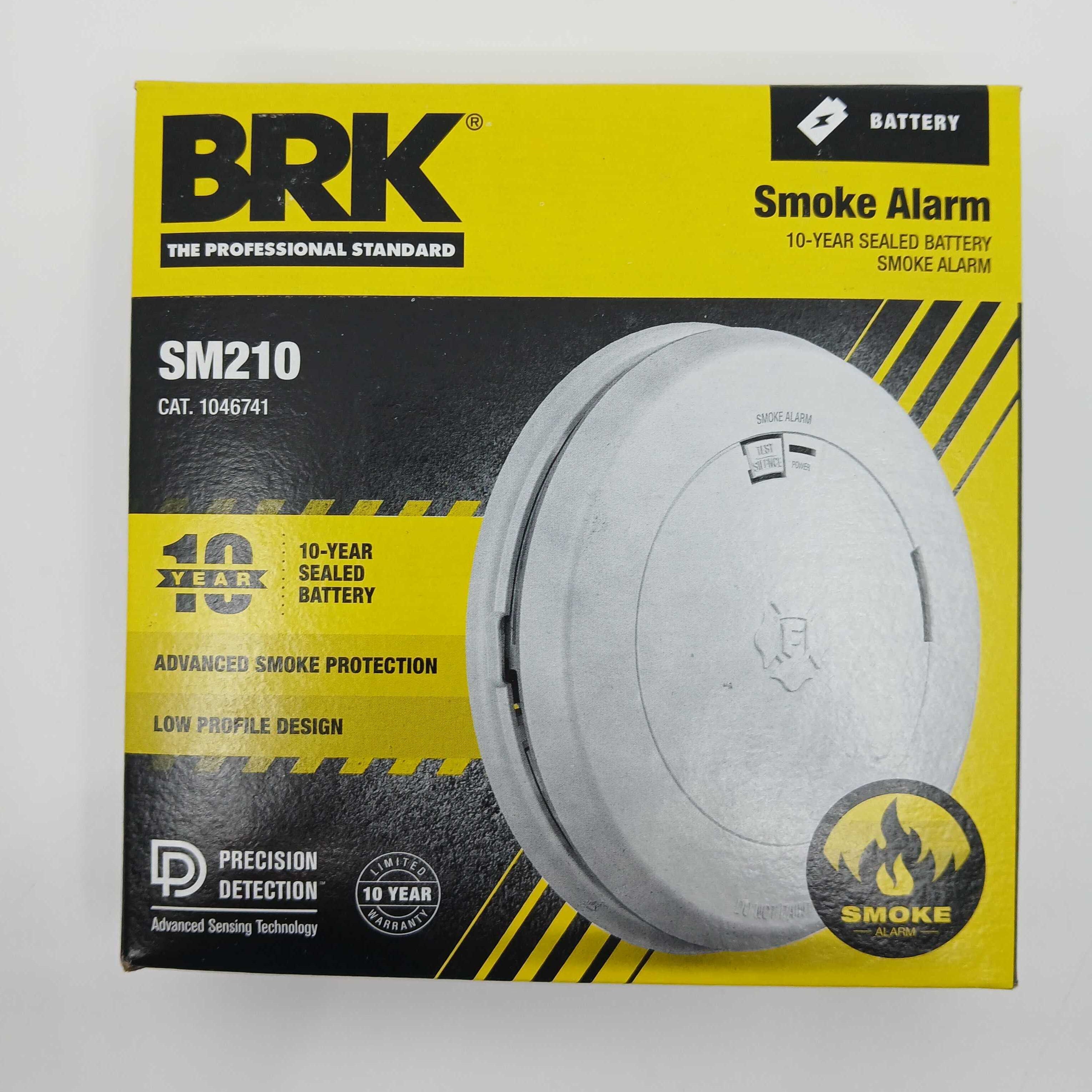 BRK SM210 10-Year Sealed Battery Smoke Alarm (1046741) - The Fire Alarm Supplier