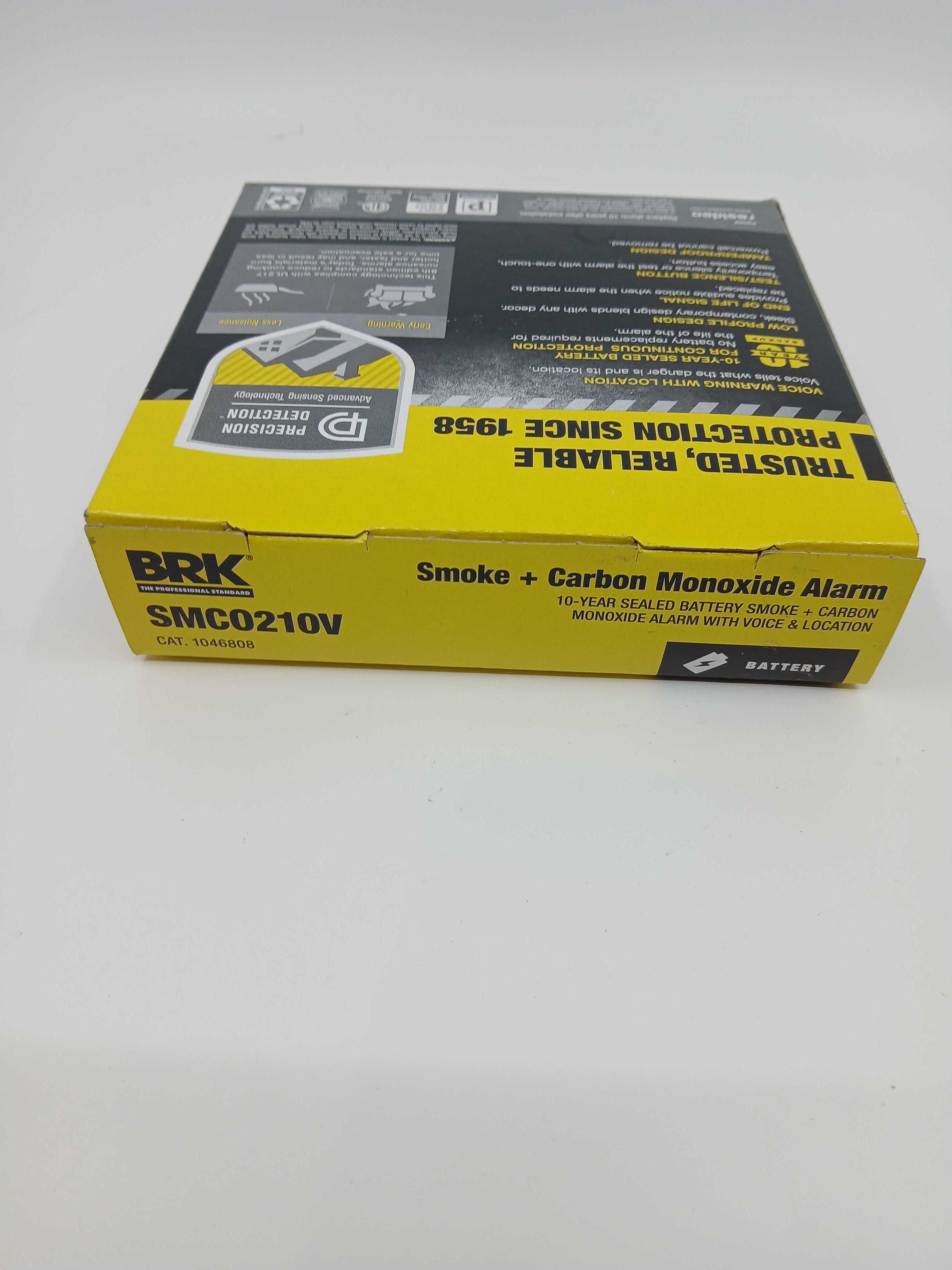 BRK SMCO210V 10-Year Sealed Battery Combo Alarm (1046808)