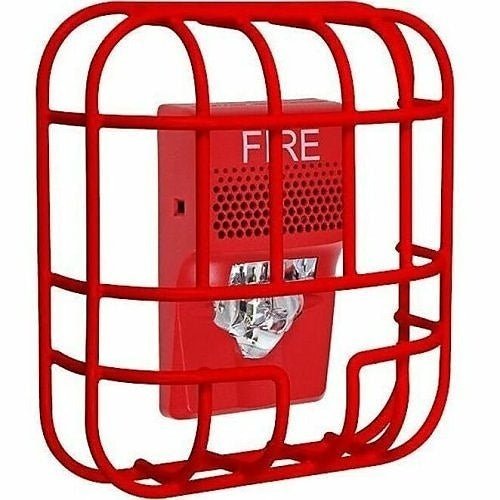 STI-9754-R Wall Mount Wire Guard Red - image 2