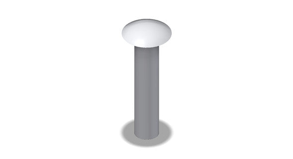 Amerex Fire 12201-P024 Rivet AL 20 Handle Sales Pack of 24