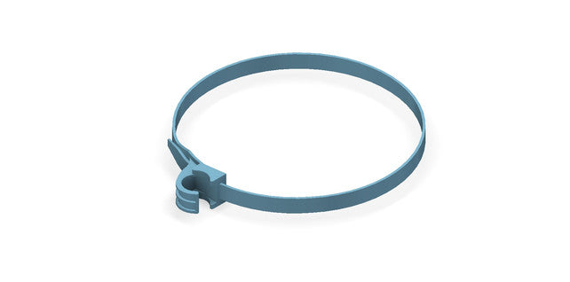Amerex Fire 14838-P002 Strap Assembly 3/8"X7" BL Sales Pack of 2