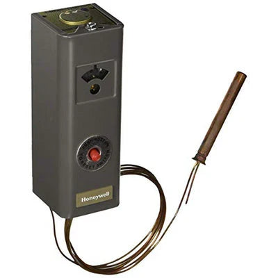 Resideo L4008E1156/U High Limit Remote Bulb Aquastat, 130-270-Degree (F) range, Manual Reset, L4008E1156