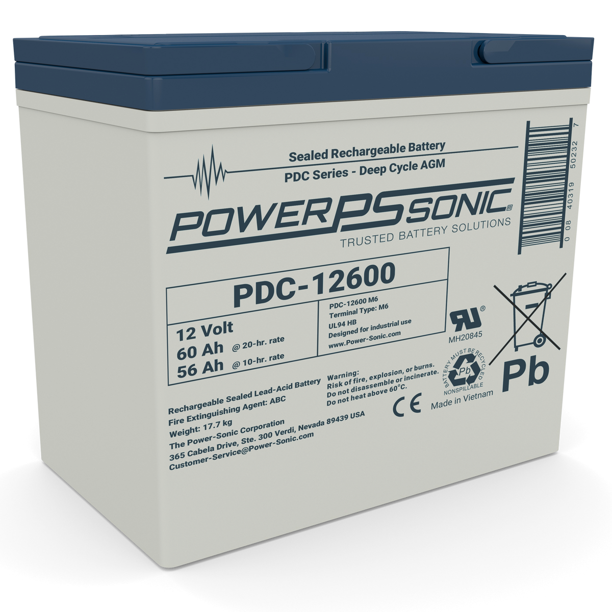 Power Sonic PDC-12600 M6