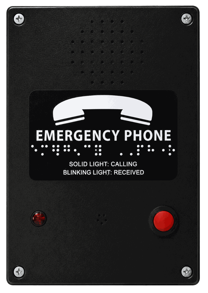 Rath Communications 2100-956BL ADA Smartphone - 120V/24V