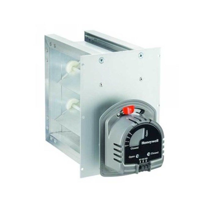 Resideo ZD12X8TZ/U 12 in. x 8 in. TrueZONE Rectangular Parallel Blade Damper