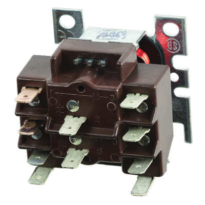 Resideo R4222N1002/U 120 V General Purpose Relay w/ DPDT Pilot Duty switching, R4222N1002