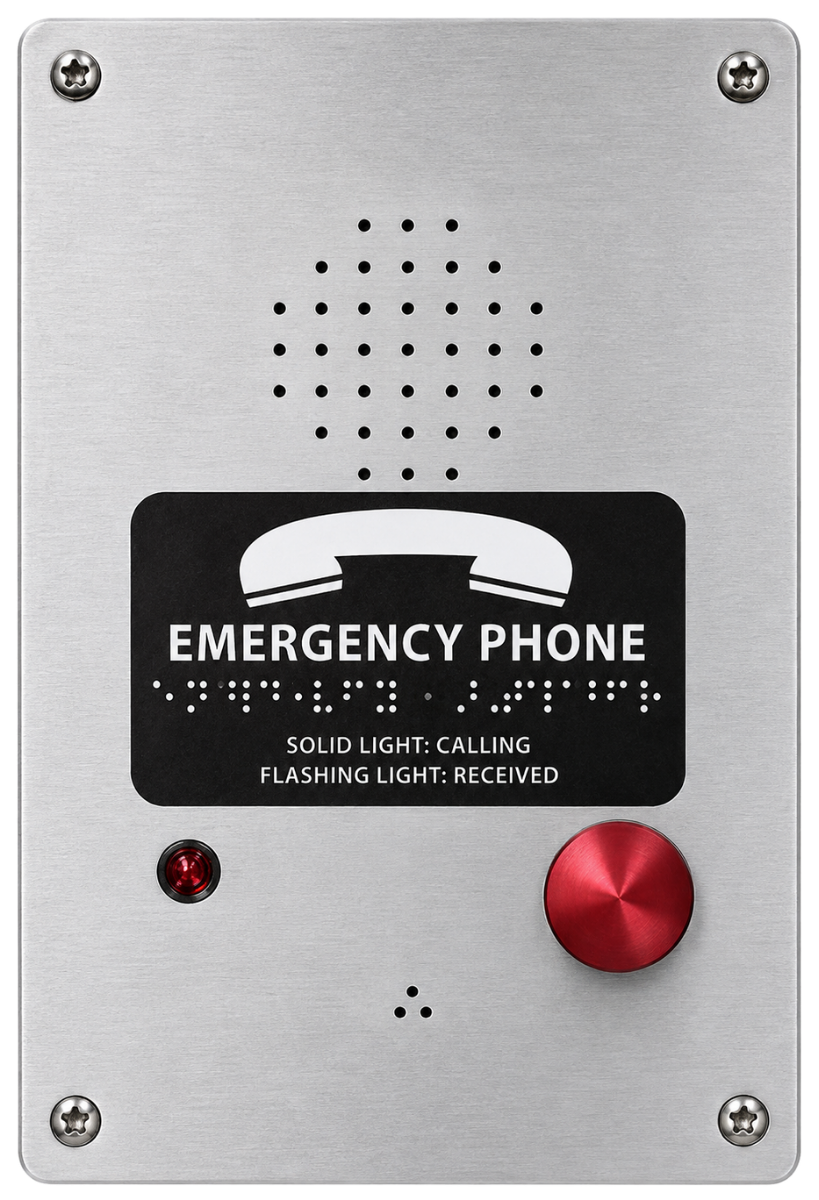 Rath Communications 2400-805SPM Line Powered Call Box
