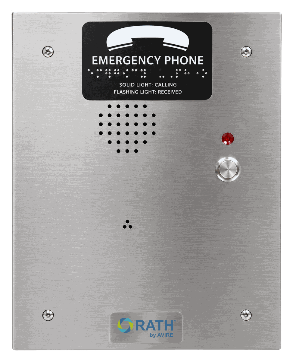 Rath Communications 2400-808NSP Line Powered Call Box