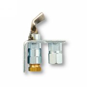 Resideo Q314A6102/U Pilot Burner for Natural or LP Gas w/ a BCR-18 Orifice (Right Single Tip Style), Q314A6102