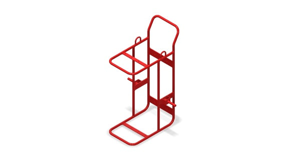 Amerex Fire 27087 Carr Assembly 250 ZP Red
