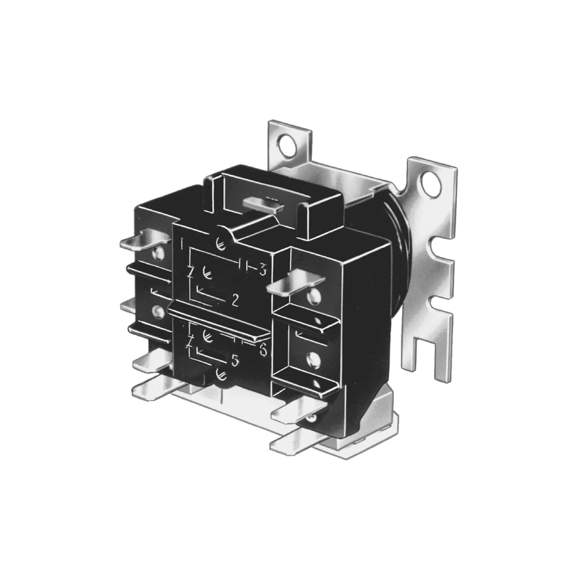 Resideo R8229A1005/U 24v Electric Heater Relay w/ DPST Switching, R8229A1005