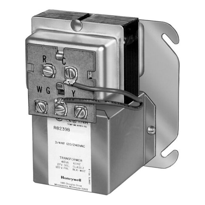 Resideo R8239B1043/U 40 VA Fan Center w/ DPDT Switching Action, Includes R8222D, R8239B1043