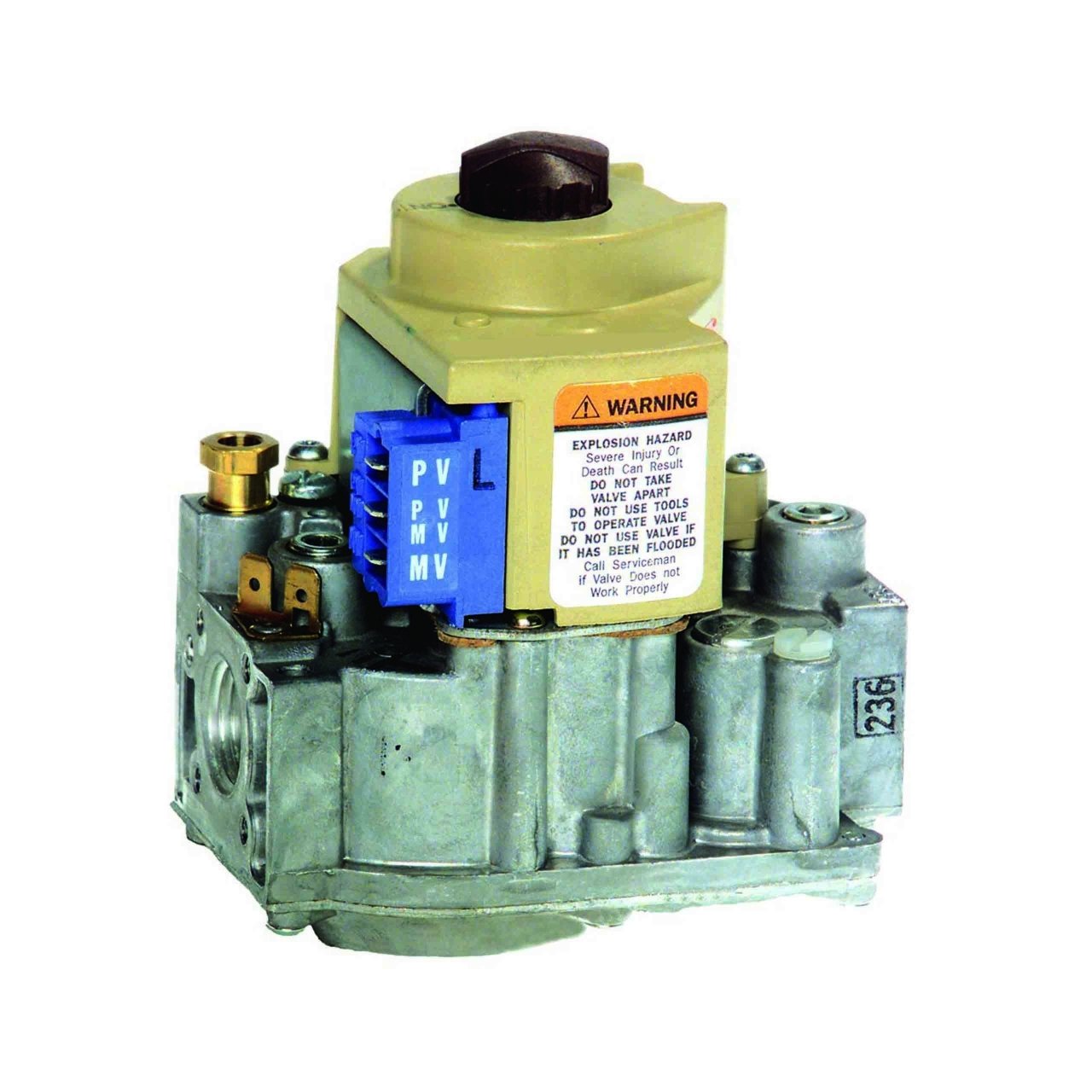 Resideo VR8204H1006/U Slow Opening Dual Intermittent Pilot Gas Valve, VR8204H1006