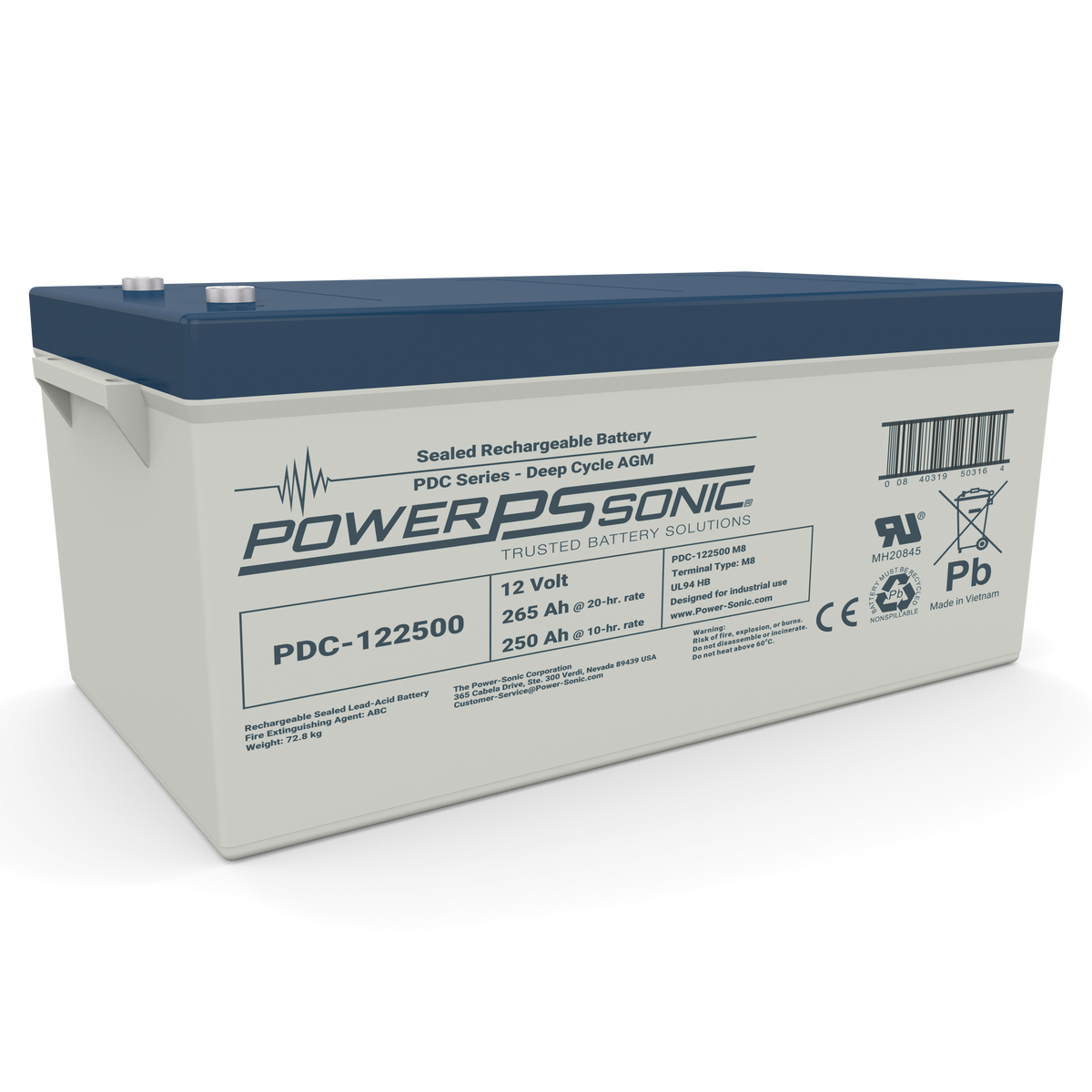 Power Sonic PDC-122500 M8