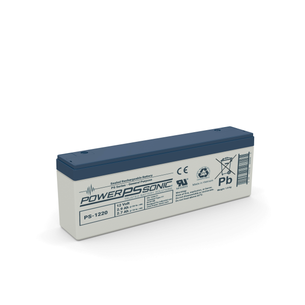Power Sonic PS-1220 F1 Battery 12V 2.5AH
