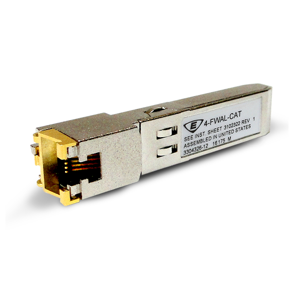 Edwards 4-FWAL-CAT SFP Network Firewall Adapter CAT5 UTP Copper 100Base-TX 100Mbps