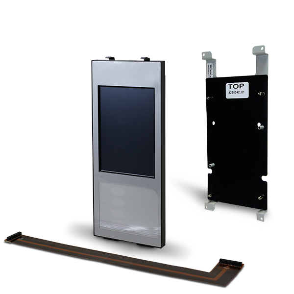 Edwards 4-LCDAUDTELCAB-CB Display LCD Module with Cable for Audio/Telephone Control with Bracket for CAB 14 and CAB 21