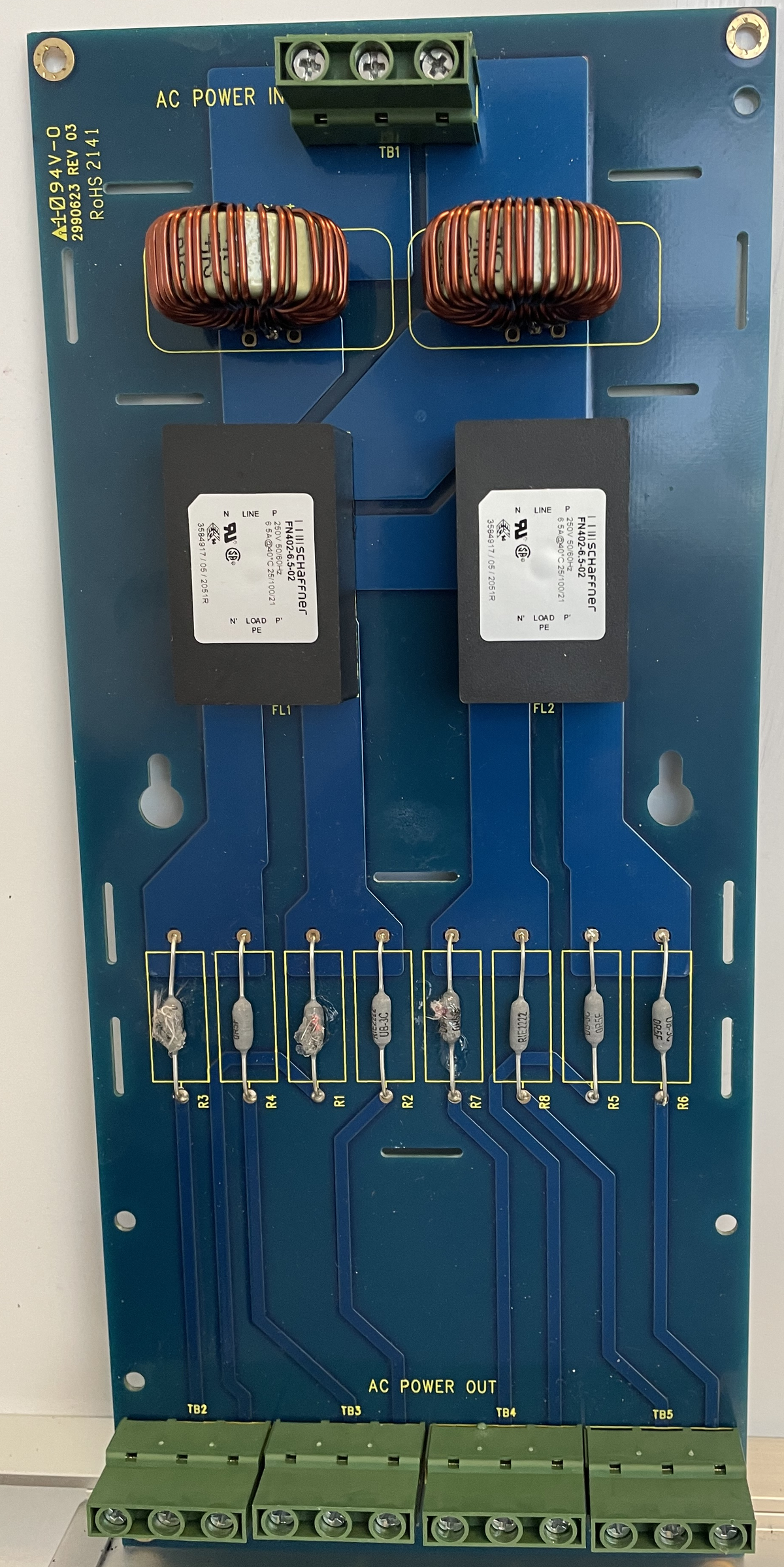 Edwards 4-PWRDIST Power Dstribution/EMI Fltr BD, EU