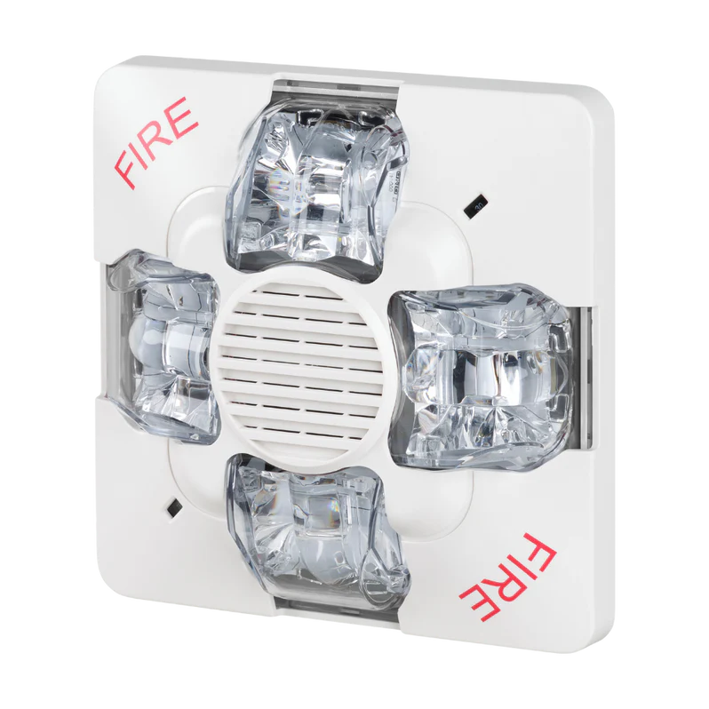 Kidde EWGSVMWF Outdoor Speaker Strobe 15-115cd White FIRE Marking - The Fire Alarm Supplier