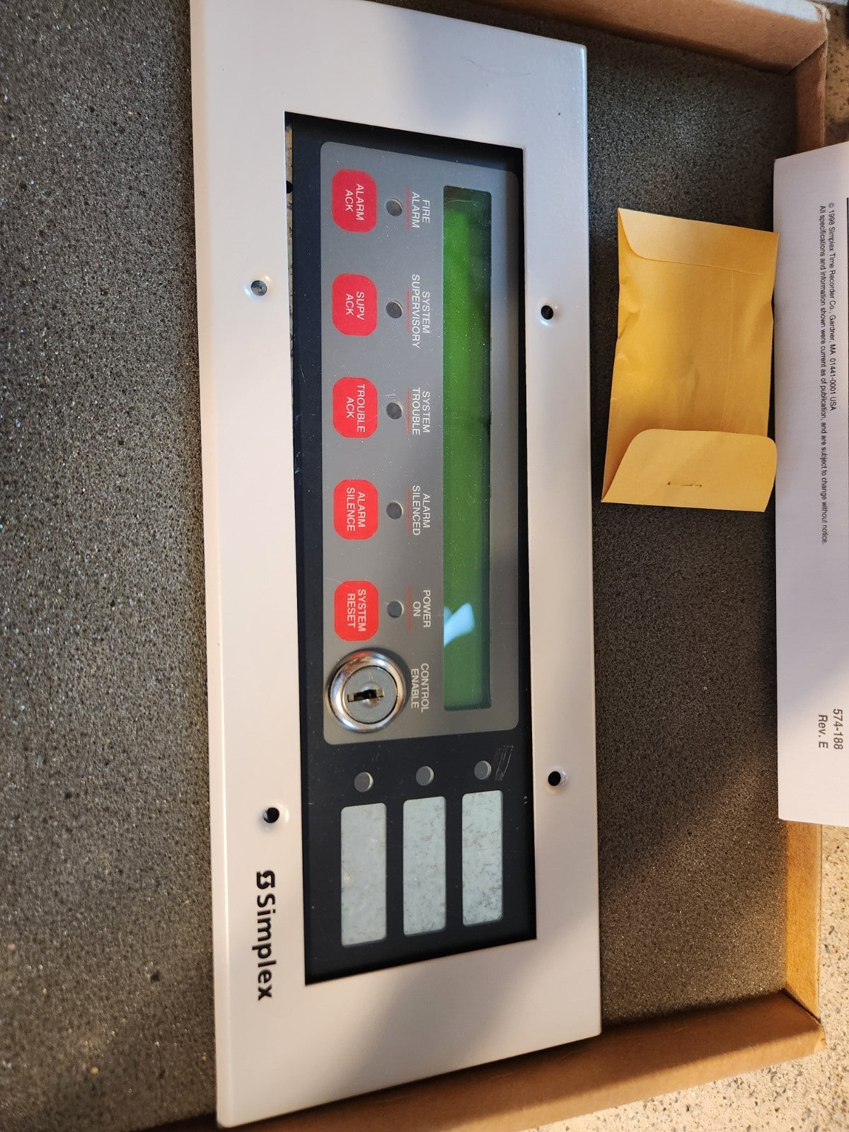 Autocall A606-9101 LCD Annunciator - image 1