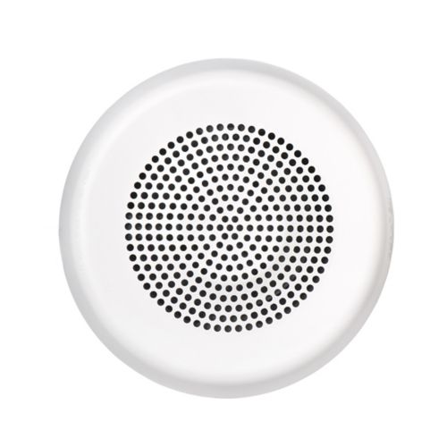 Eaton Wheelock Eluxa high fidelity speaker with sleek black design and speaker grille, ideal for premium audio setups
