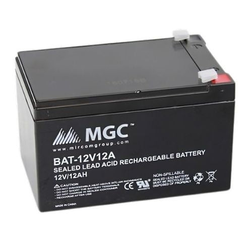Secutron BAT-12V12A 12V 12A Sealed Lead Acid Battery - The Fire Alarm Supplier