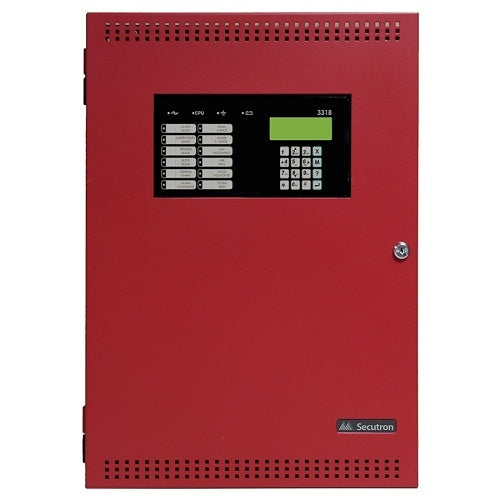 Secutron MR-400RP Fire Alarm Control Panel 1-Loop Addressable Multi-Zoned - The Fire Alarm Supplier