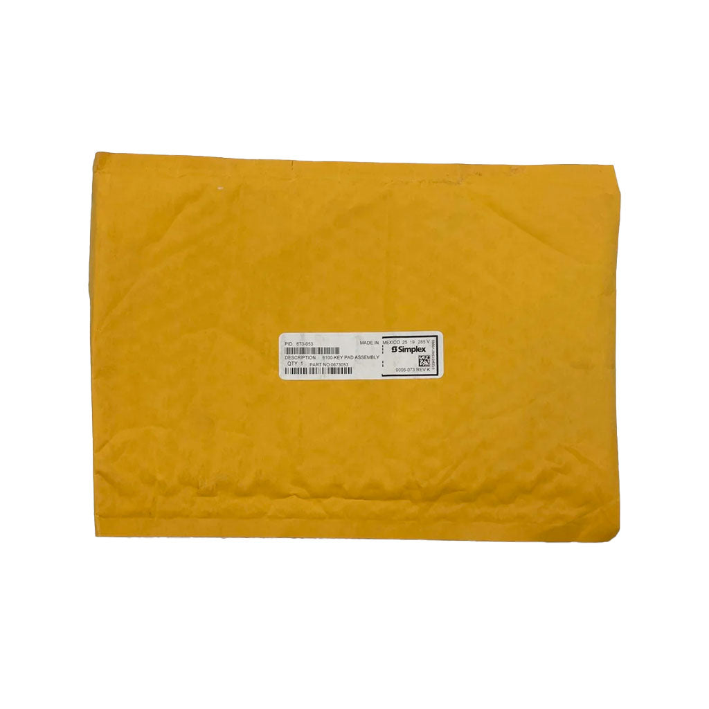 Simplex 673-053 6100-Key Pad Assembly