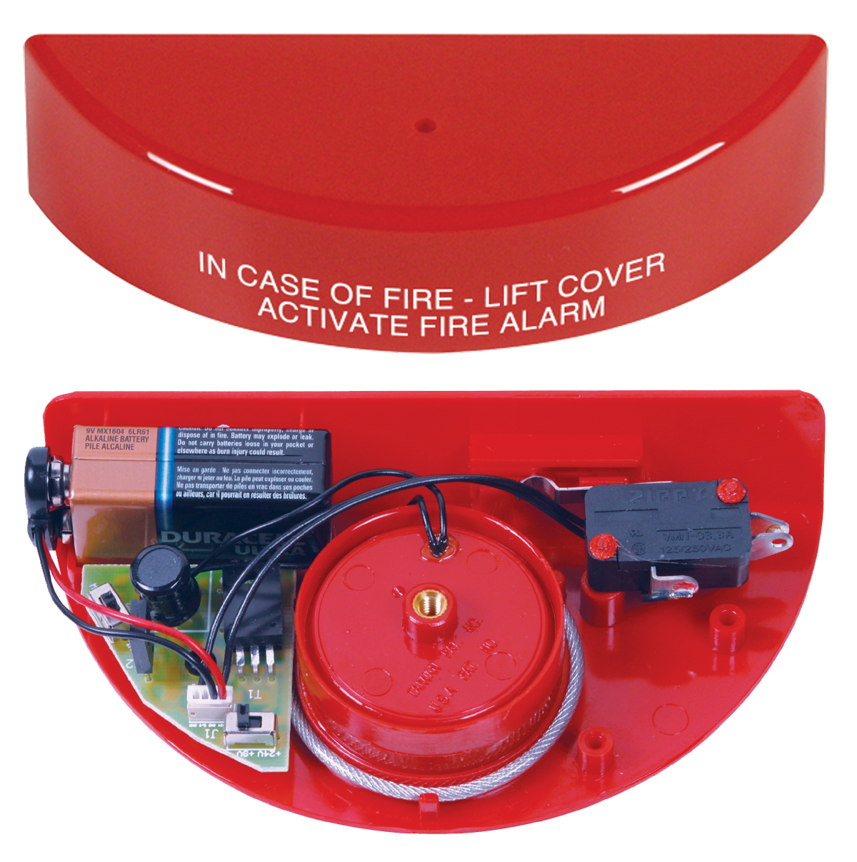 STI STI-1102 Replacement Horn Kit (Red) for Stopper II