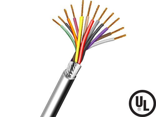 Aiphone 82221250C 12-cond., 22AWG, shielded wire, 500′