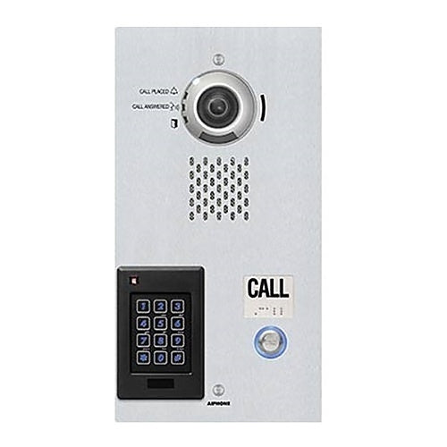 Aiphone IX-DVF-10KP IP Video Door Station with Proximity Reader and Access Keypad