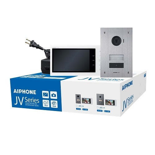 Aiphone JVS-1F JV Series Flush Mount Video Intercom Box Set