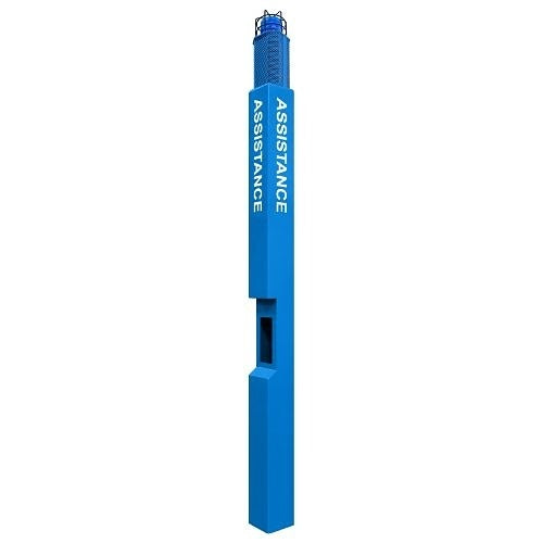 Aiphone TW-TA-SP Tall Assistance Aluminum Tower with High-Power Speaker