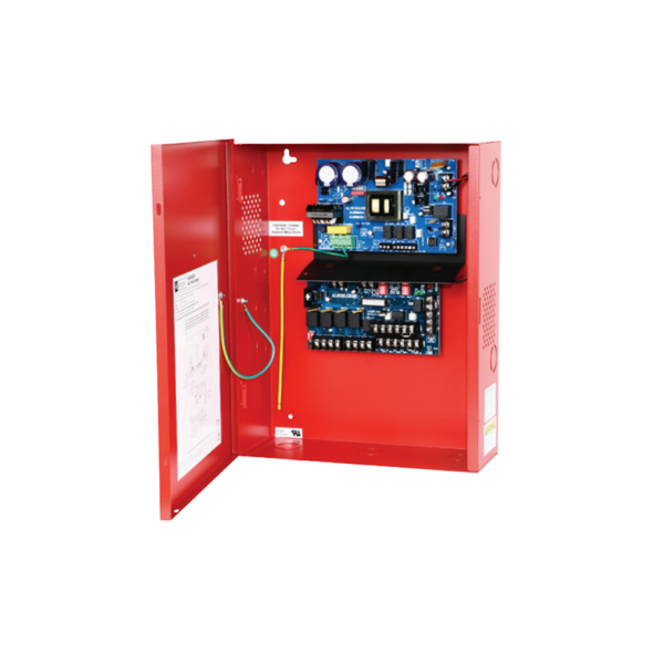 Altronix AL602ULADA NAC Power Extender, 24VDC 6.5A, 4 Class B or 2 Class A Outputs, Red BC400 Enclos - image 2