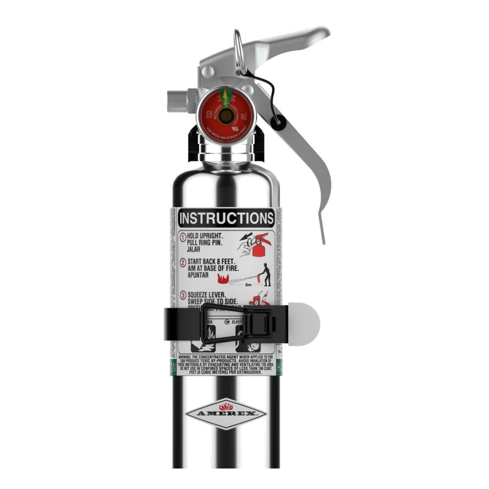 Amerex A384TC 1.4lb Halotron Fire Extinguisher 14744