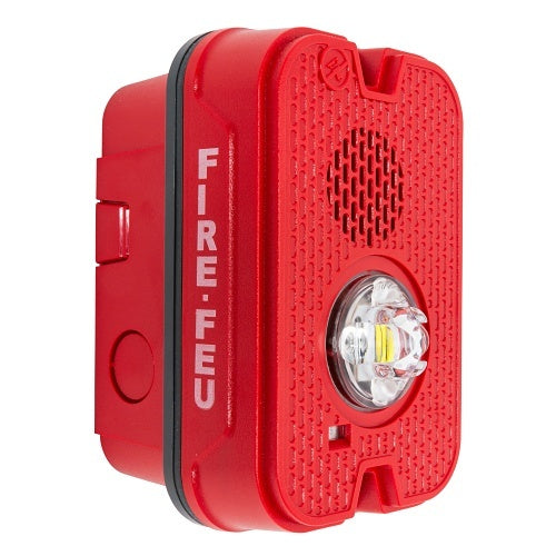 System Sensor P2GRKLED-B Outdoor LED Horn Strobe FIRE/FEU