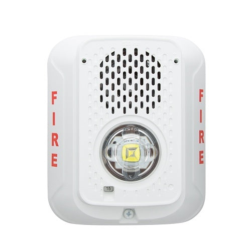 System Sensor P2WLED-LF Wall Mount Strobe Sounder Low-Frequency White