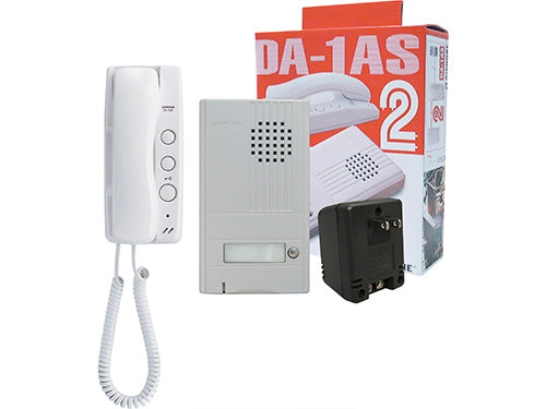 Aiphone DA-1AS 1-Call Audio Entrance Box Set with Handset Tenant Station