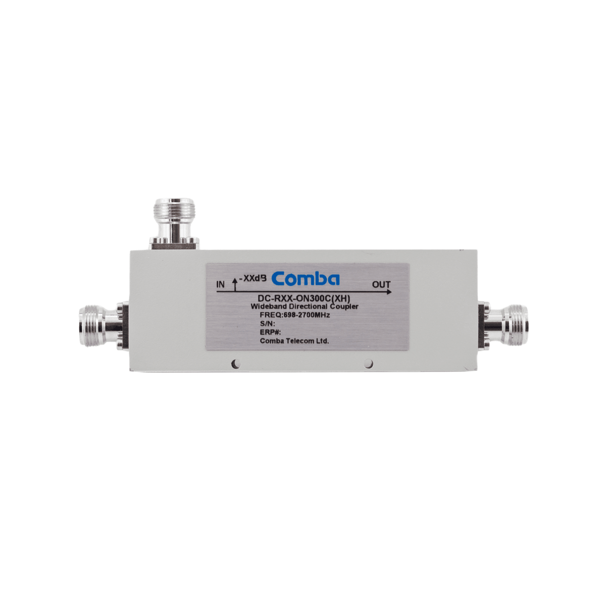 Comba DC-R06-ON300C(XH) 6dB Directional Coupler, 698-2700MHz - The Fire Alarm Supplier